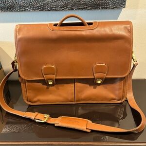 Gently Used Brown Coach Briefcase